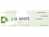 JH White - 3' x 6' Banner