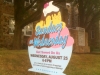 Nativity Lutheran Church - coroplast shape sign